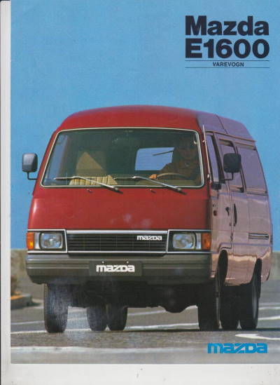 Mazda E 1600 Norwegen Prospekt