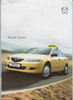 Mazda Taxen der Prospekt aus 2002
