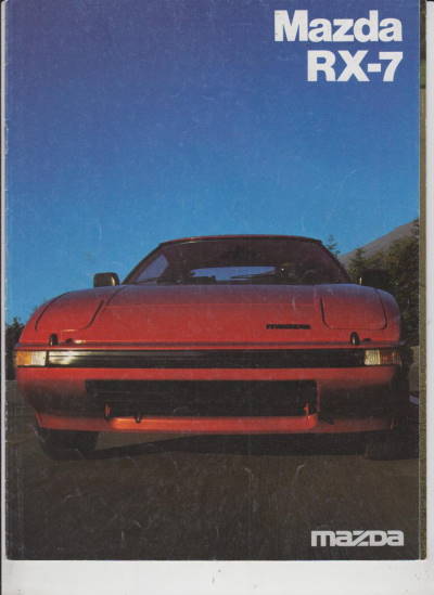 Front: Mazda RX-7 1981