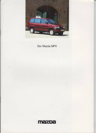 Umfangreich Mazda MPV 1994