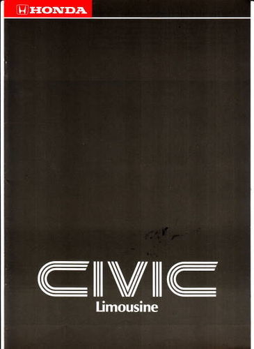 Vorsprung: Honda Civic Limousine