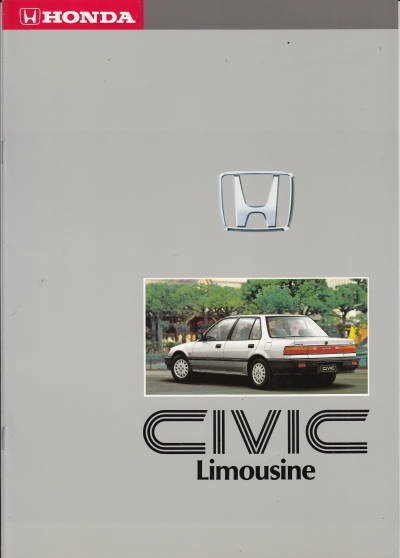 Erscheinung: Honda Civic Limousine