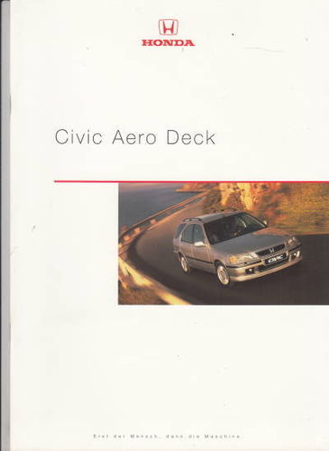 Bildschön: Honda Civic Aero Deck 1998