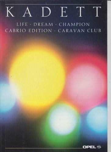 Sonder-Modelle Opel Kadett 1990