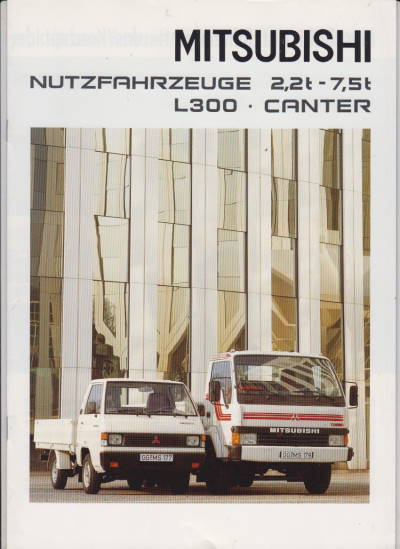 Mitsubishi L300 und Canter 1989