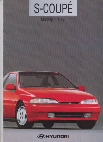 Sportlich: Hyundai S Coupe 1995