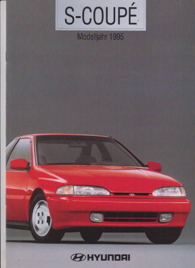 Sportlich: Hyundai S Coupe 1995