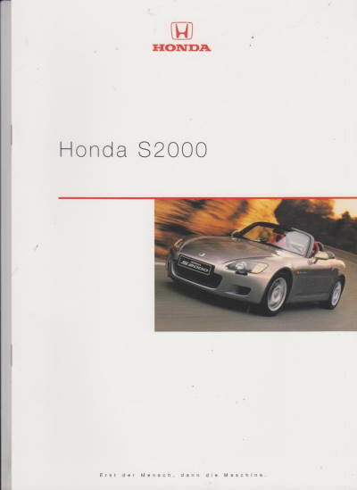 Gönnen: Honda S 2000 11 - 1999
