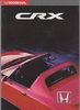 Autoprospekt: Honda Civic CRX 80er Jahre