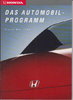 Honda Automobile Programm Mai 1992