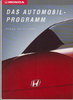 Honda PKW Programm April 1992