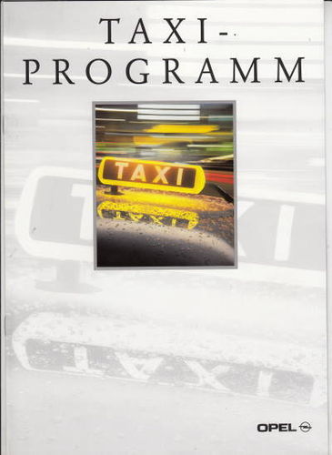viel bewegen: Opel Taxi 2000