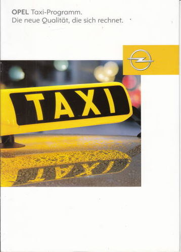 Qualität: Opel Taxi Programm 2004