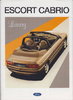 RAR: Ford Escort Cabrio Luxury Prospekt 1983