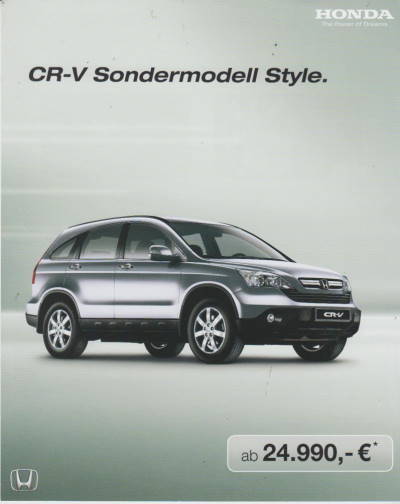Honda CR-V Style 2008