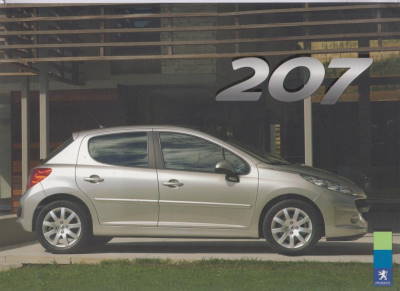 Peugeot 207 Pressemappe aus 2006