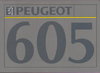 Zeit: Peugeot  605 1991