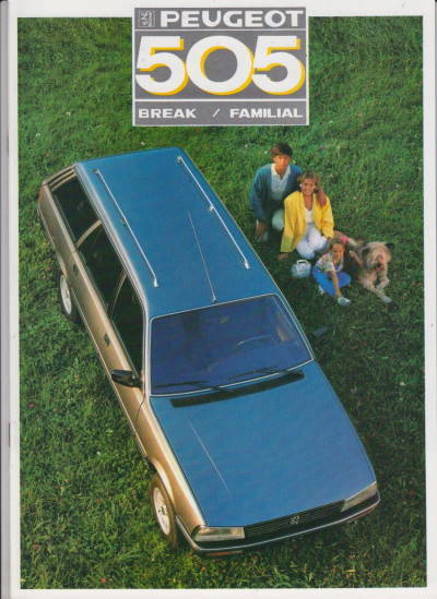 Peugeot  505 Break Prospekt 1987