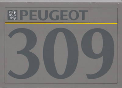 Wüste: Peugeot 309 1992