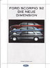 Dimension: Ford Scorpio 1992
