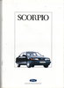 Oldtimer-Prospekt Ford Scorpio 1986