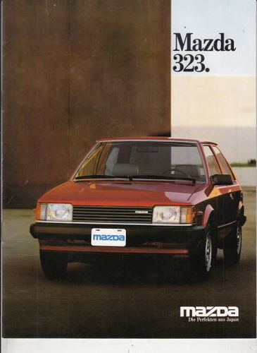 Familienwagen: Mazda 323 1980