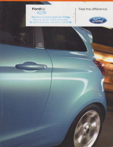 Knuffig: Ford Ka 2008