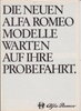 Die neuen Alfa Romeo Modelle 1980