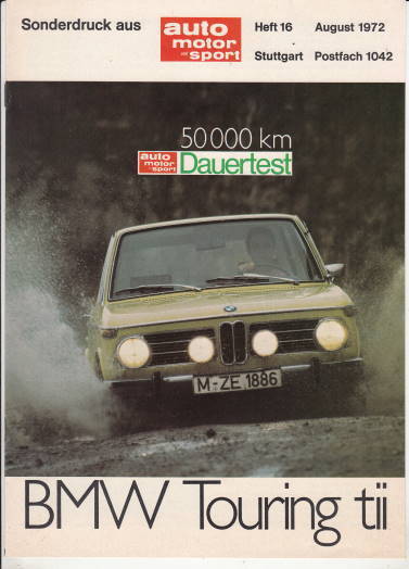 Testbericht BMW 2000 Touring tii 1972