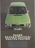 alter Autoprospekt BMW 5er 1975