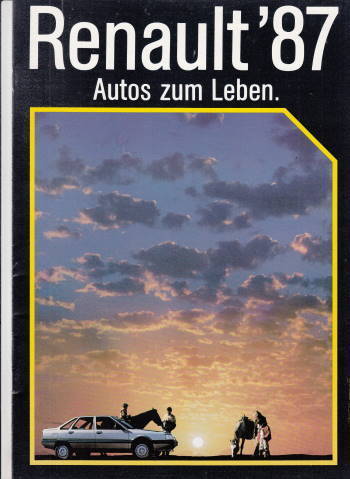 Renault 1987 Autos zu Leben