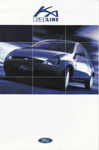 Prospekt Ford Ka Blueline 1997