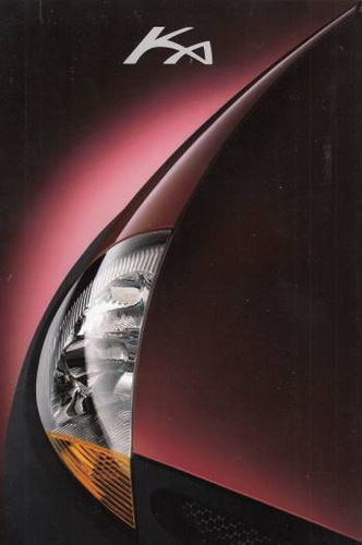 Ford Ka Prospekt + Datenblatt 12 - 1996