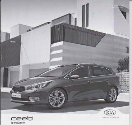 Preisliste Kia Ceed Sportswagon 2012