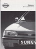 Technische Daten Nissan Sunny 4-1992