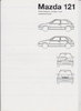 Prospekt Technische Daten Mazda 121