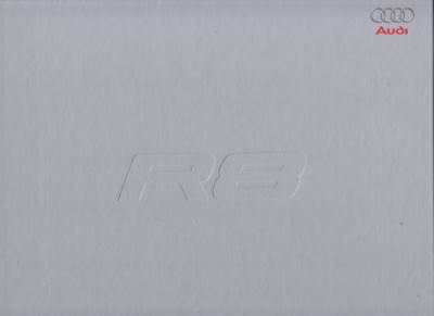 Buch Audi R8 Prospekt 4-2008