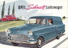Opel Schnell Lieferwagen Olympia Rekord 1956