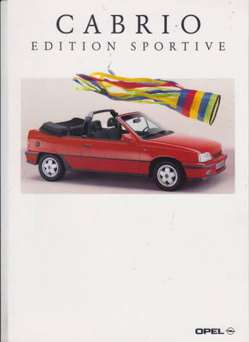 Opel Astra Cabrio Edition Sportive 1992