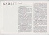 Technische Daten Opel Kadett 9-1985