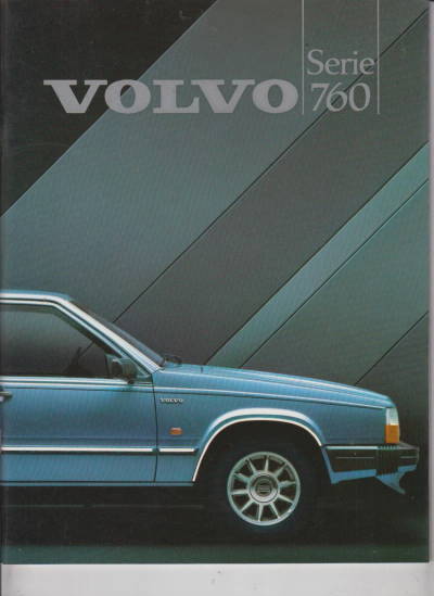 Volvo 760 Autoprospekt 1984