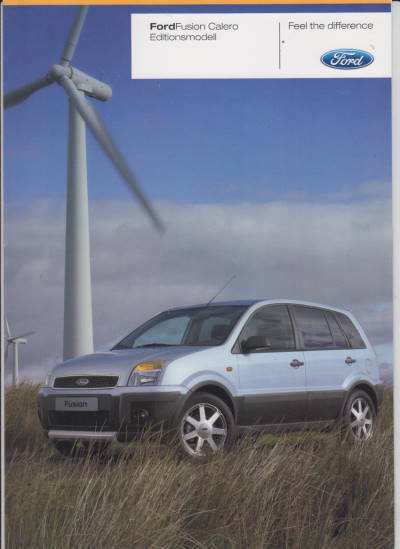 Prospekt Ford Fusion Calero 11-2006