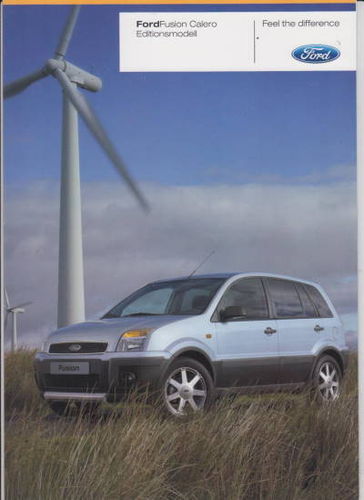 Prospekt Ford Fusion Calero 11-2006