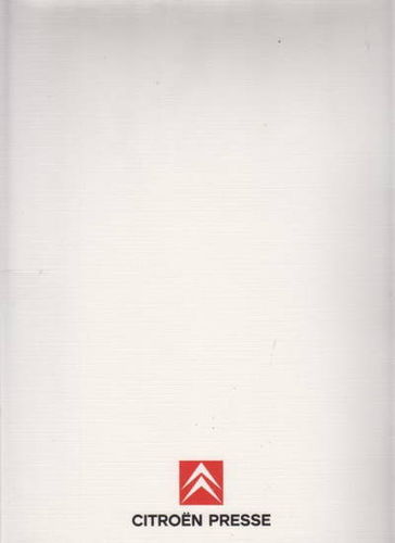 Pressemappe Citroen 1999