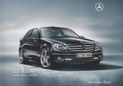 Mercedes CLC Preisliste 5-2010
