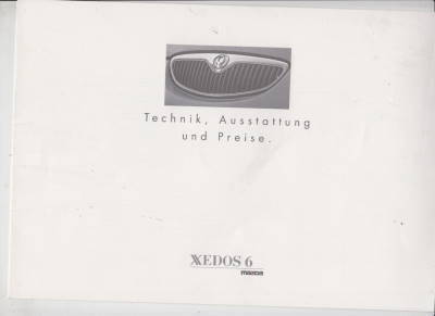 Preisliste Mazda Xedos 6 2-1993