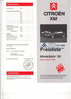 Preisliste Citroen XM 1-1993