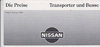Preisliste Nissan Transporter Busse 2-1993