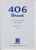 Farbkarte Peugeot 406 Break 4-1998