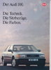 Farbkarte Technik Audi 100 1992